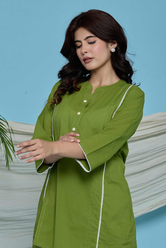 Rang Ease Calm Meadow Cotton Co-Ord Set