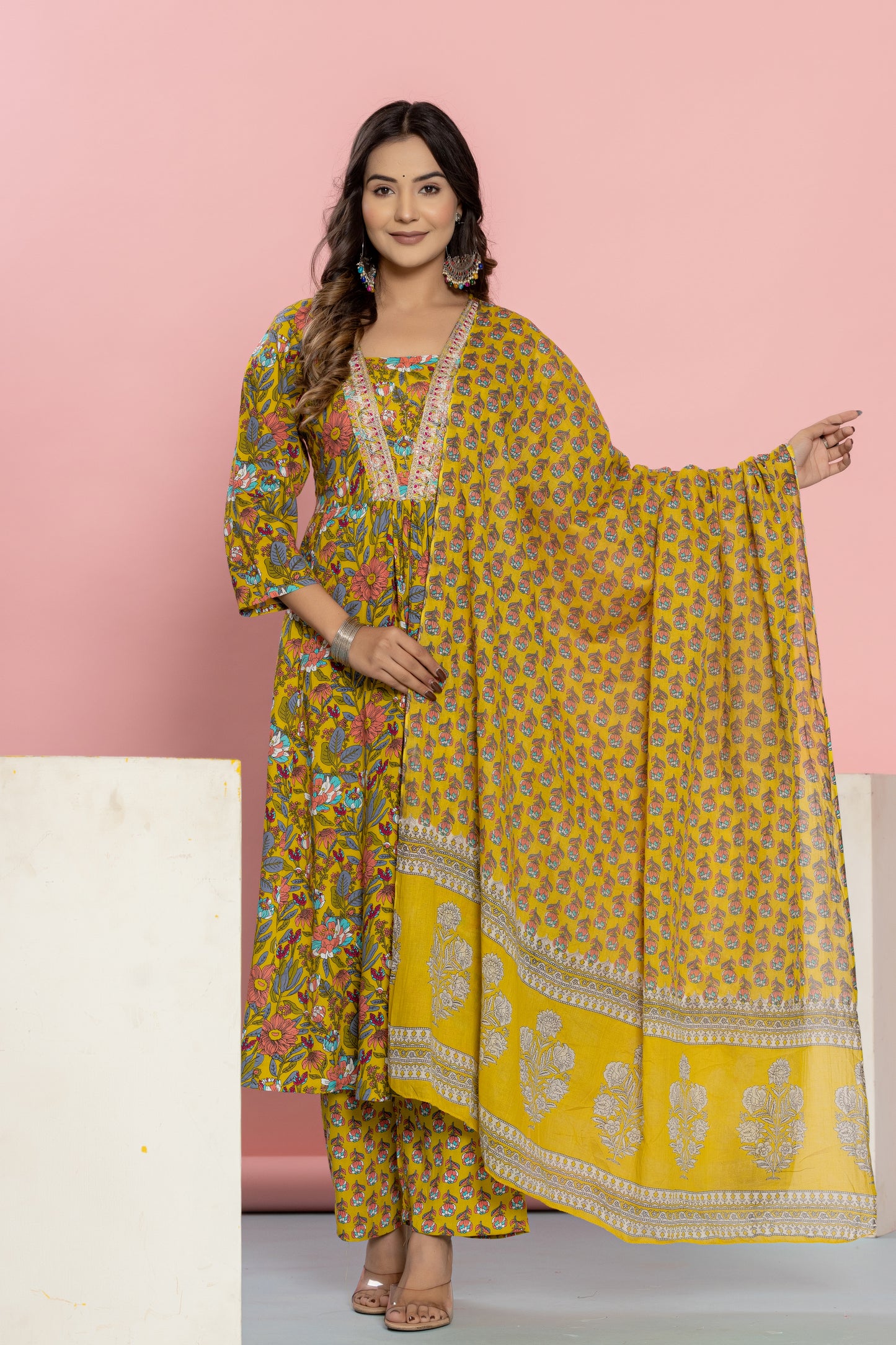 Yellow Ghera 3 pcs