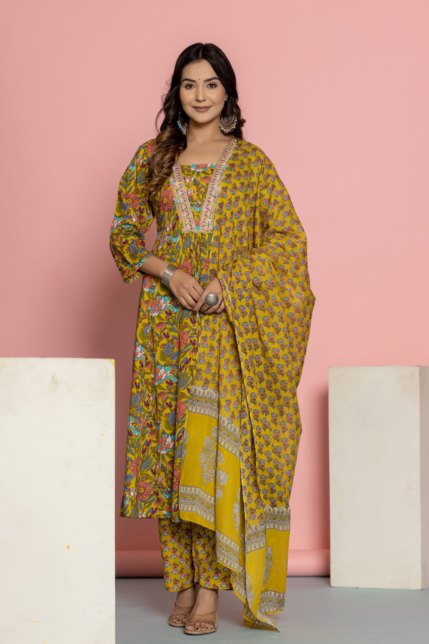 Yellow Ghera 3 pcs
