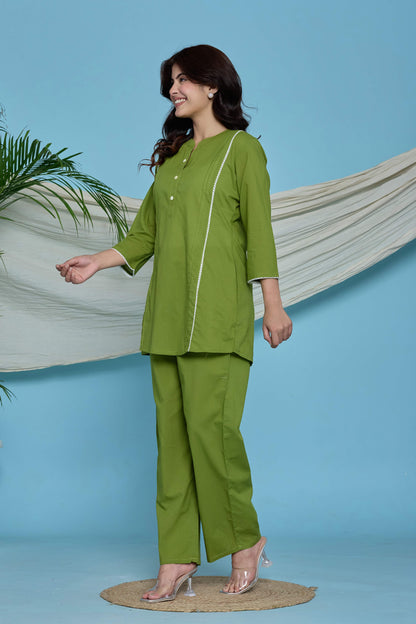 Rang Ease Calm Meadow Cotton Co-Ord Set