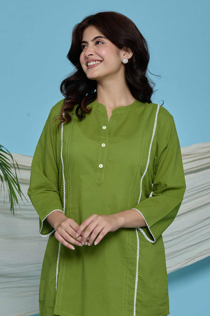 Rang Ease Calm Meadow Cotton Co-Ord Set