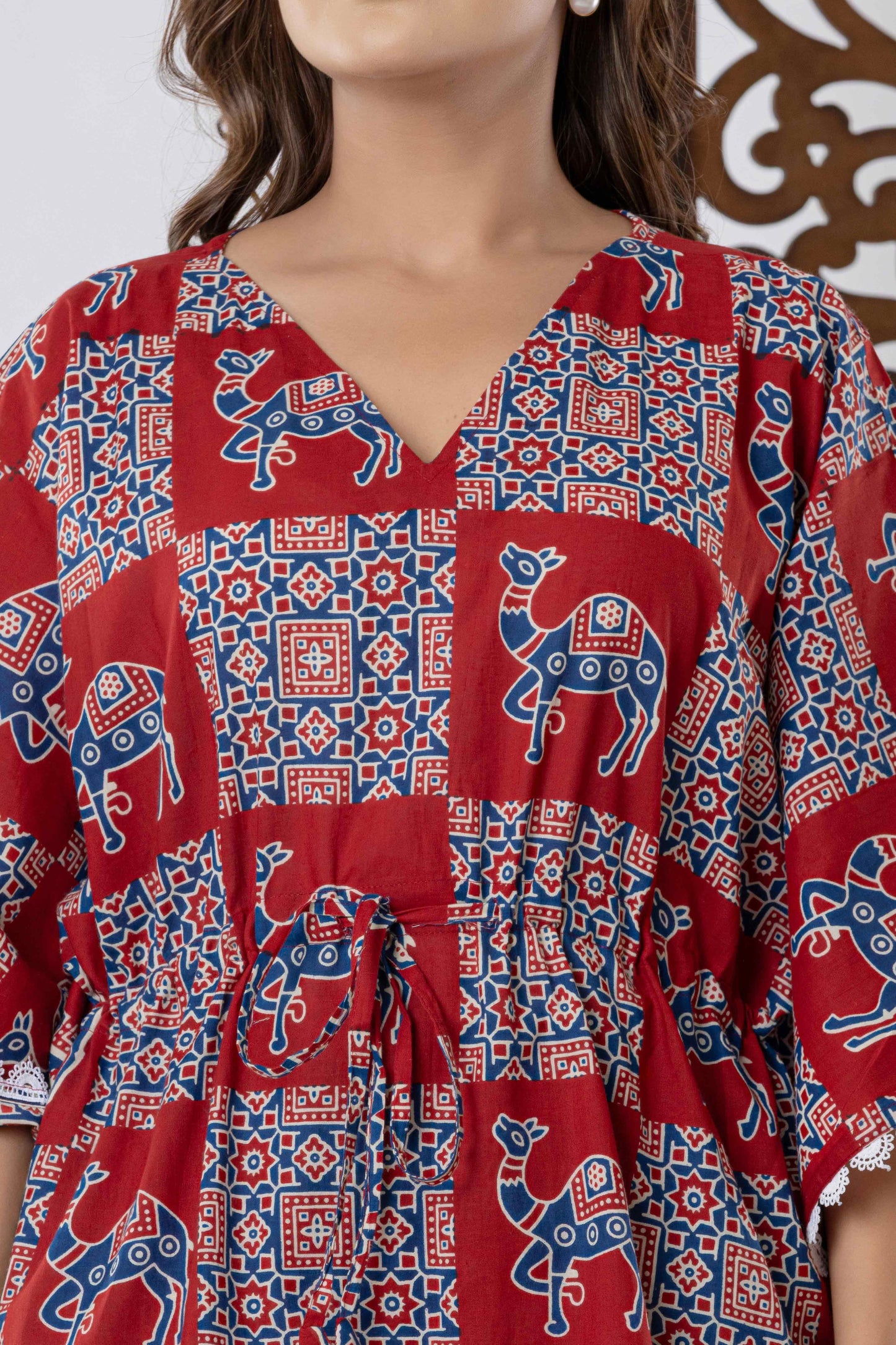 GulBloom Caravan Patch Printed Cotton Co-Ord Set