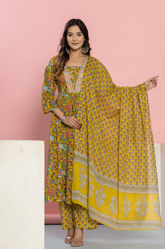 Yellow Ghera 3 pcs