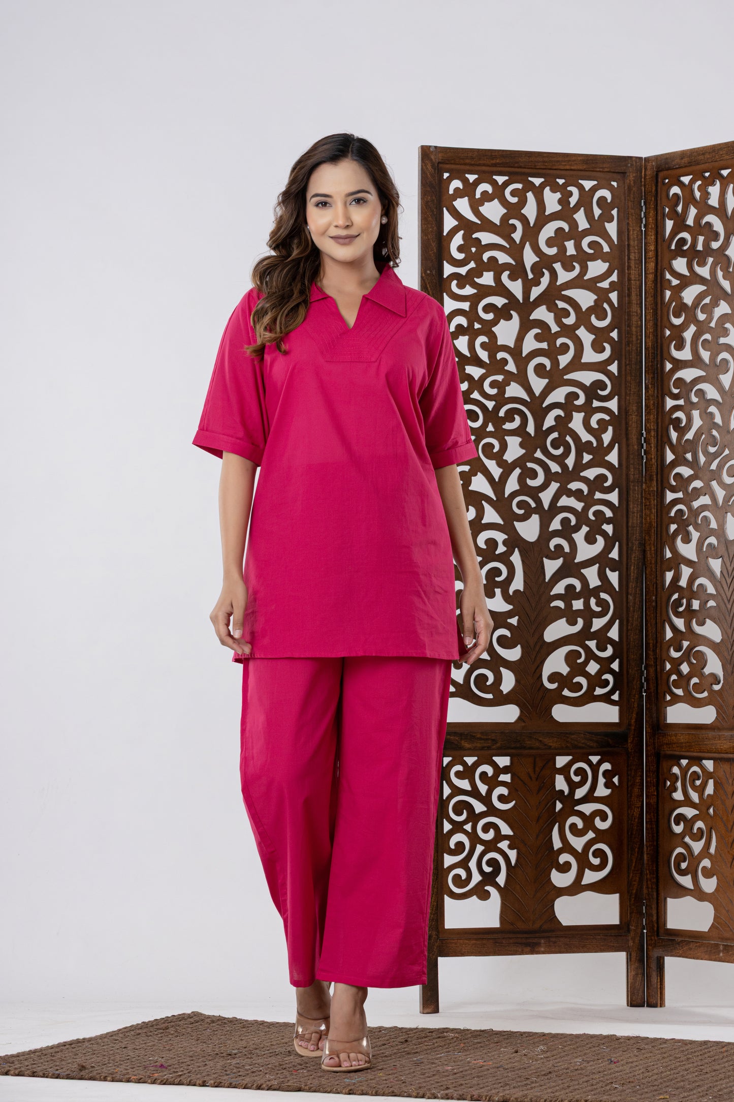 Blush bold co-ord set