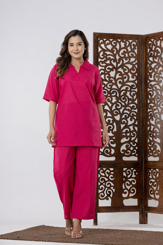 Blush bold co-ord set
