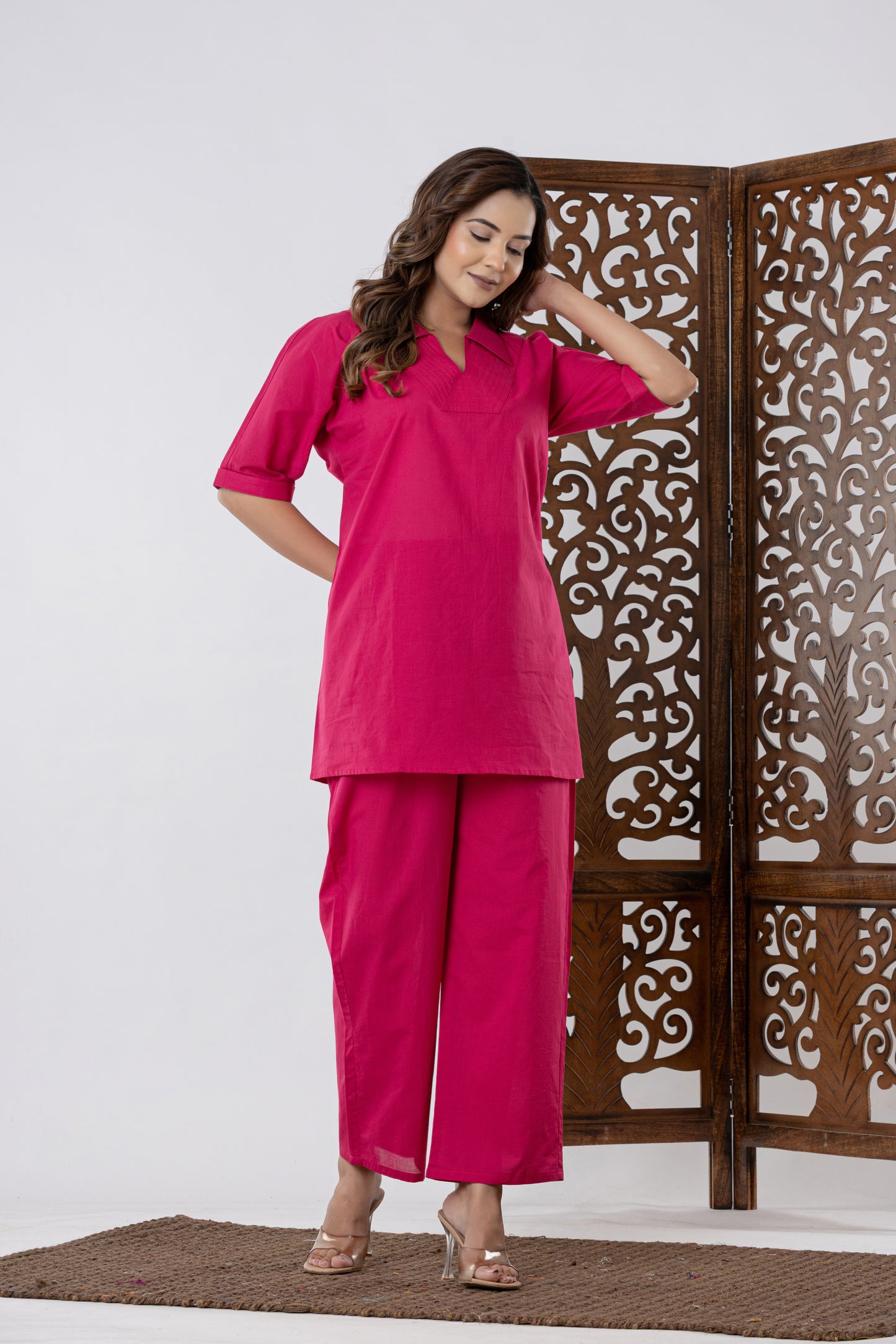 Blush bold co-ord set