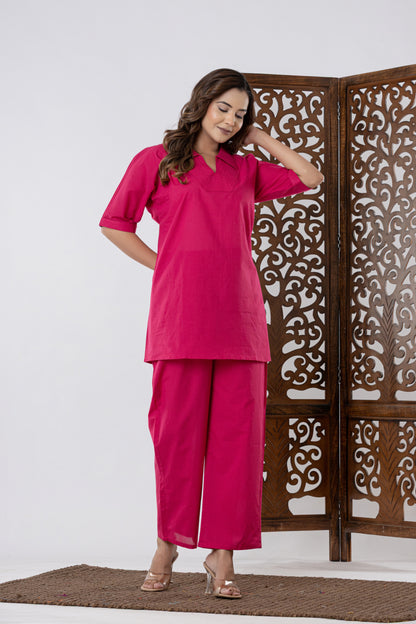 Blush bold co-ord set