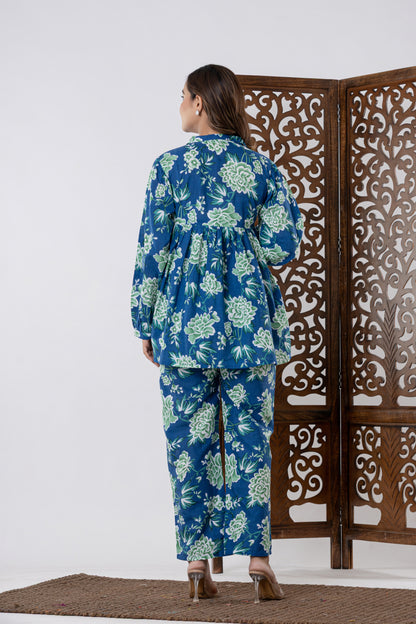 Blue Bloosom Breeze co-ord set