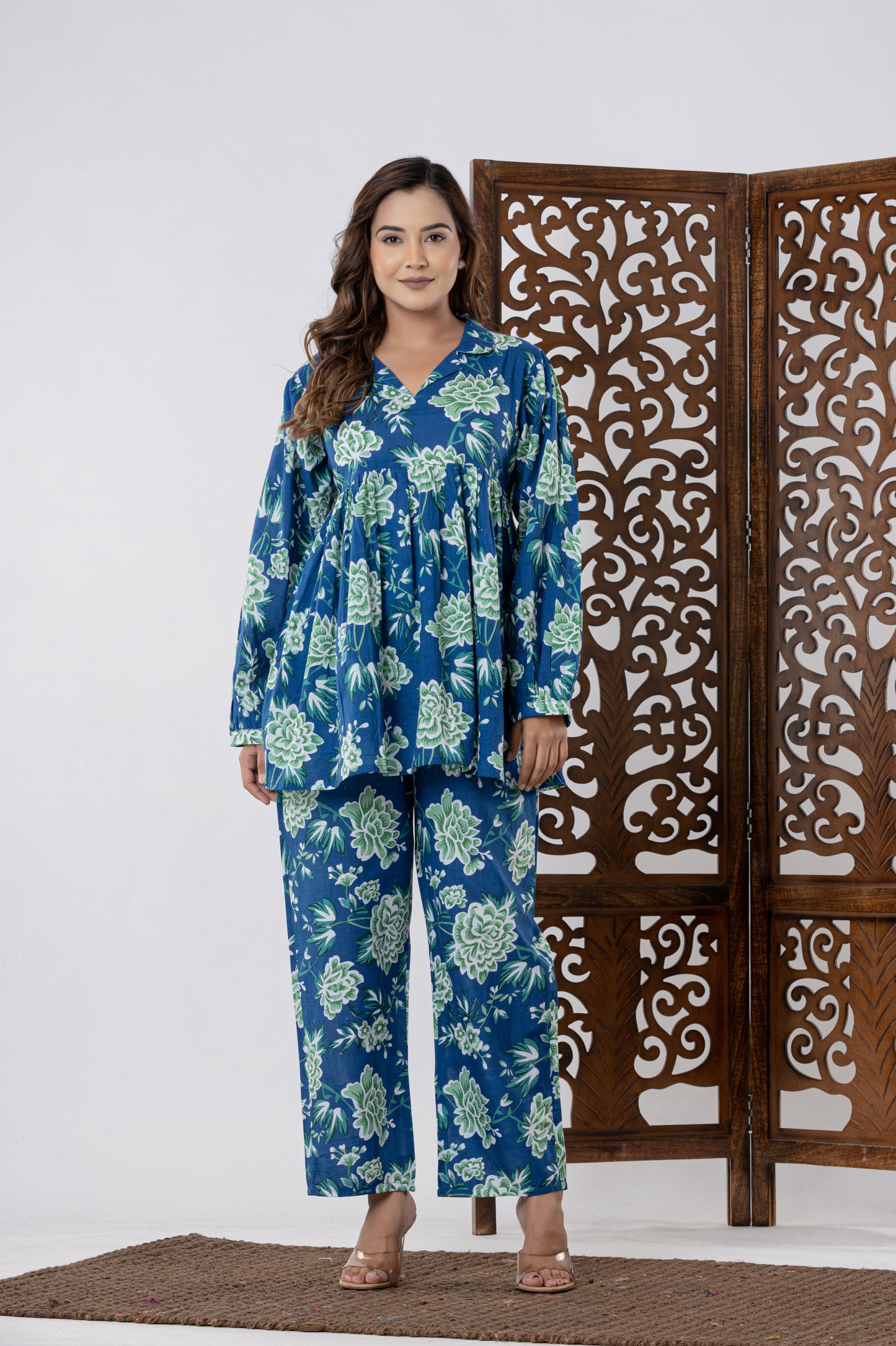 Blue Bloosom Breeze co-ord set