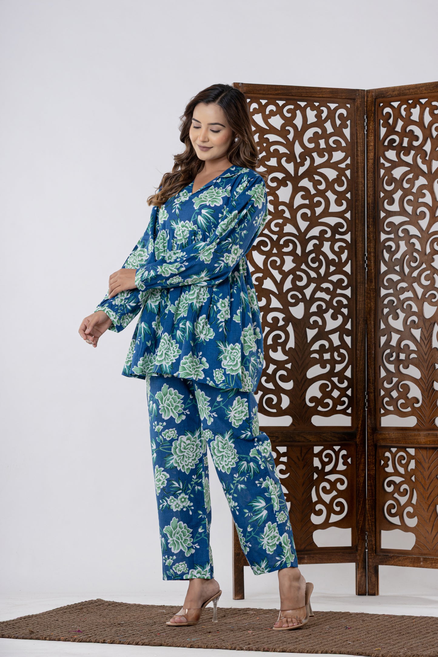 Blue Bloosom Breeze co-ord set