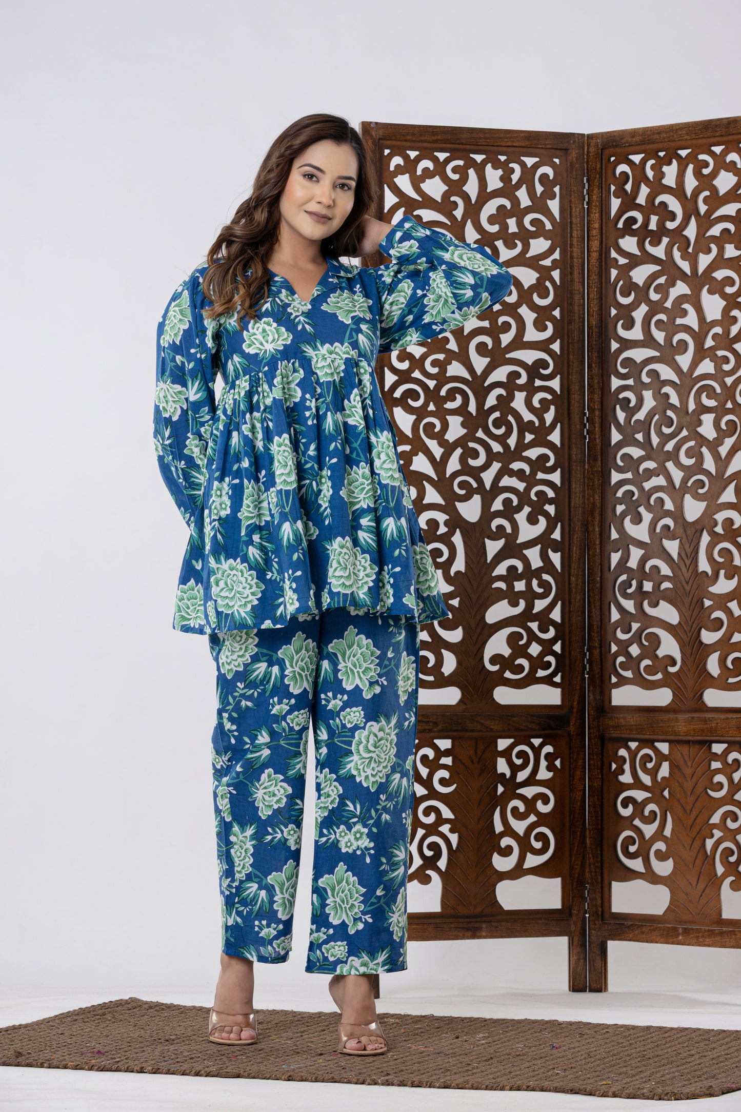 Blue Bloosom Breeze co-ord set