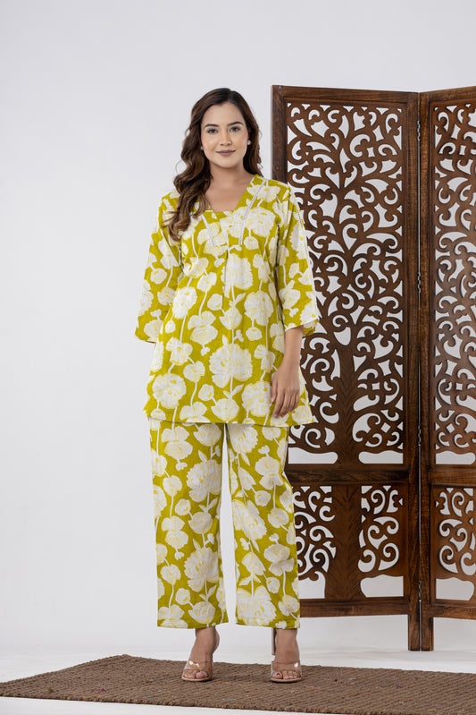Fresh floral co-ord set