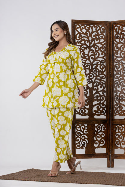 Fresh floral co-ord set