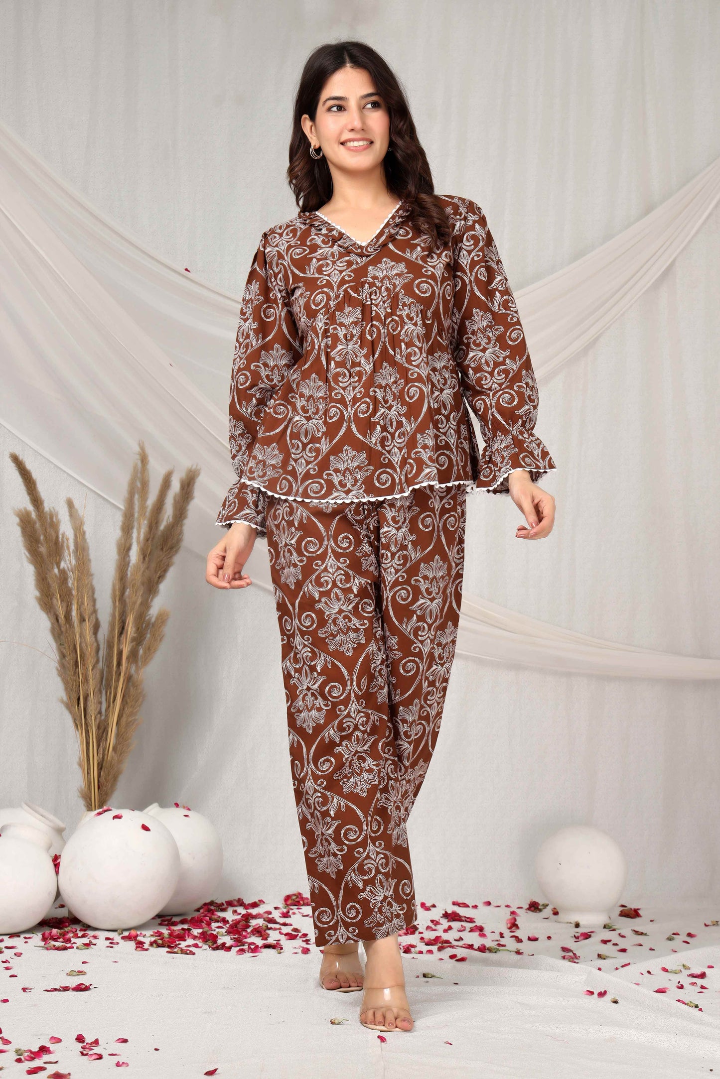 Rusty Grace printed co-ord set