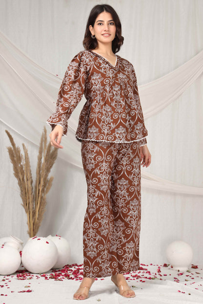Rusty Grace printed co-ord set