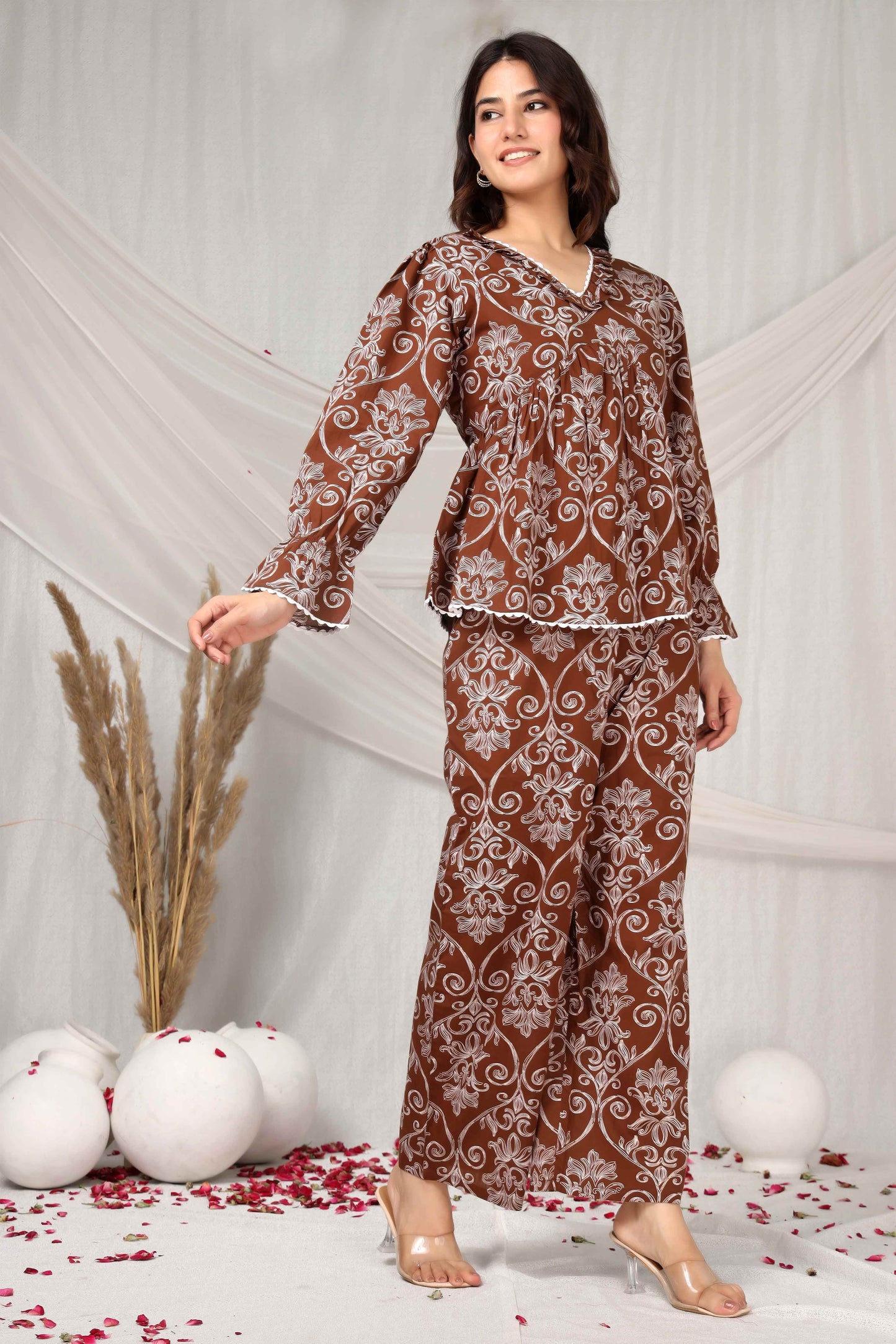 Rusty Grace printed co-ord set