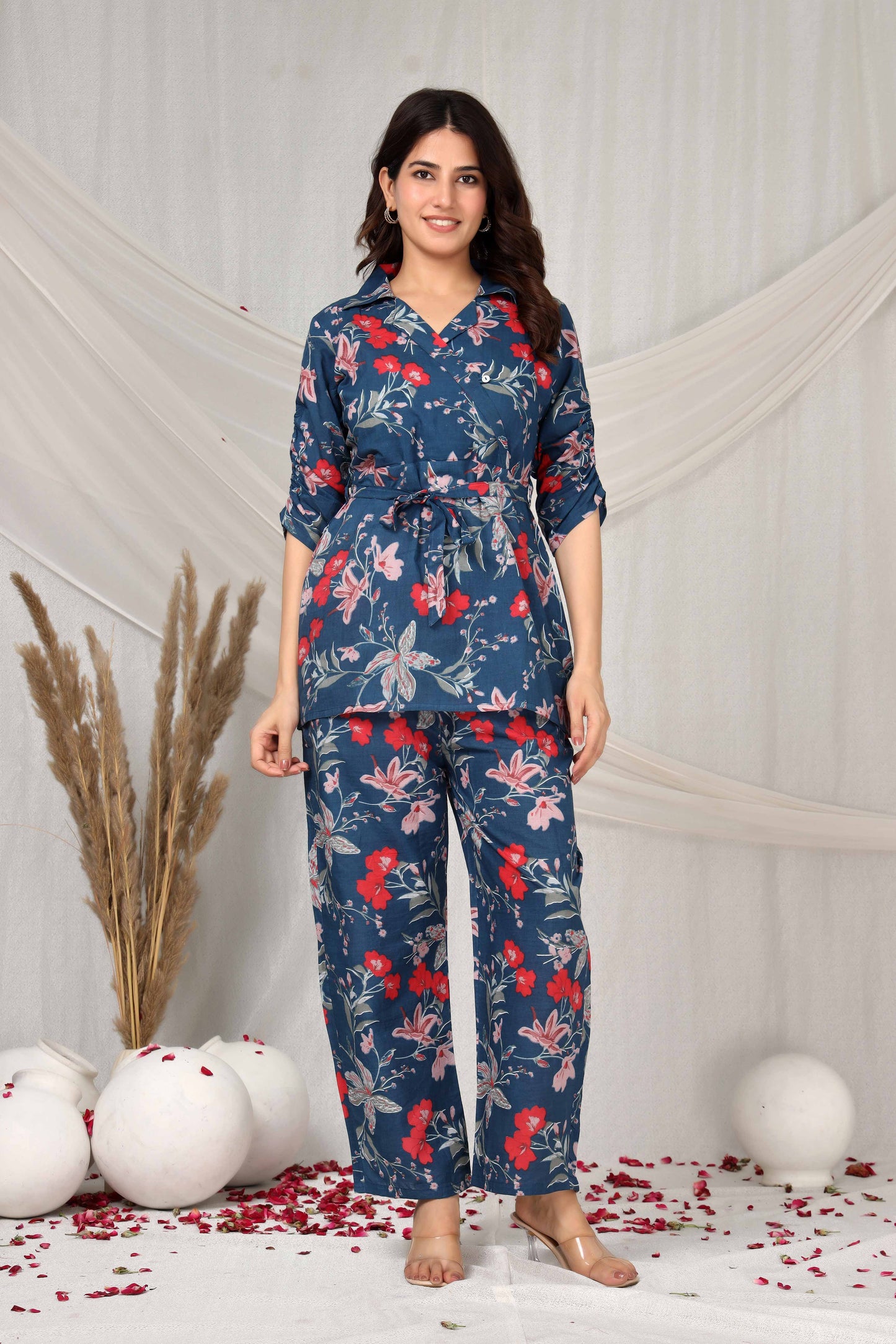 Midnight Bloom co-ord set