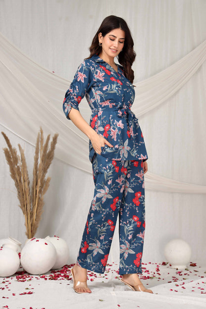 Midnight Bloom co-ord set