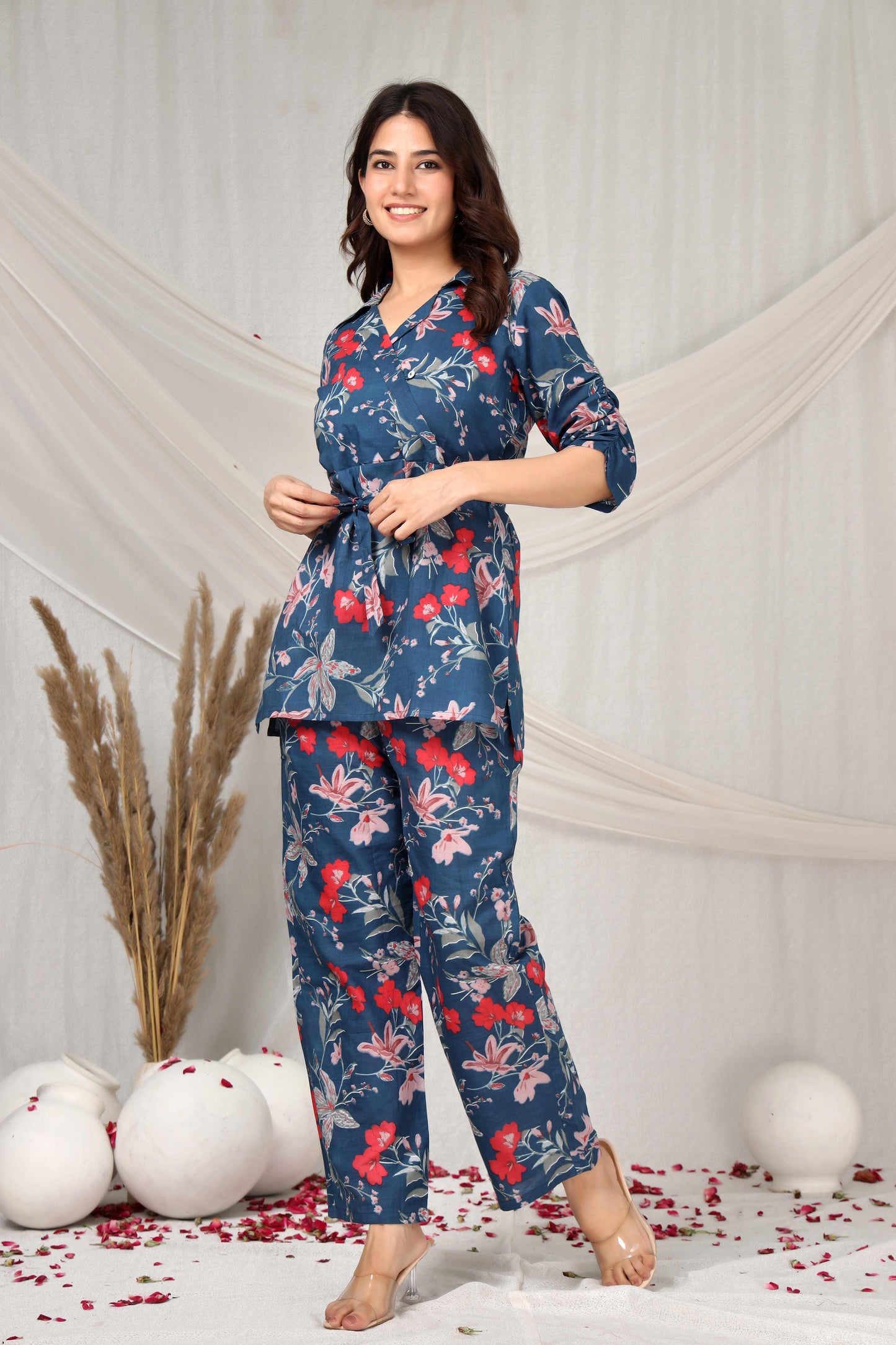 Midnight Bloom co-ord set