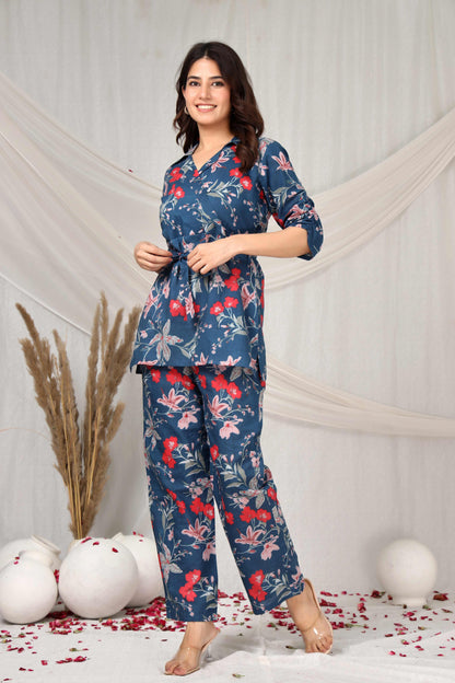 Midnight Bloom co-ord set