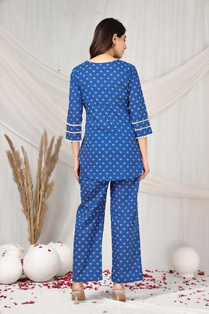 Azure charm co-ord set