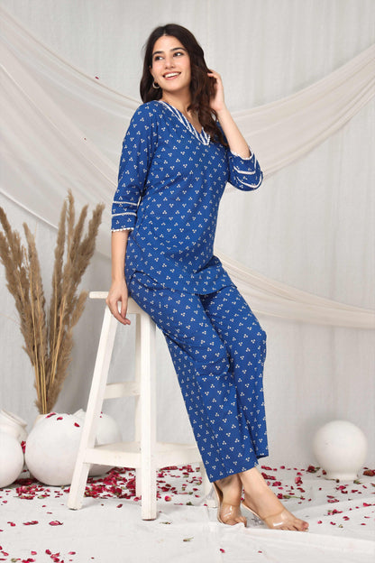 Azure charm co-ord set