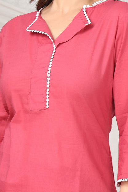 Grace in blush-minimal co-ord set