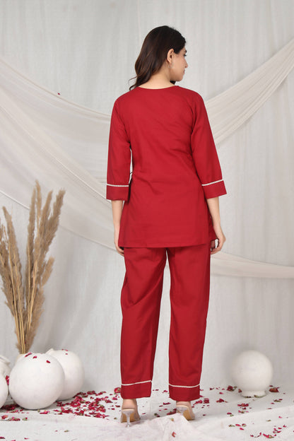 Chic florals modern mood co-ord set