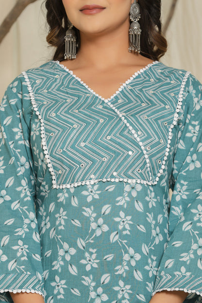 Teal blue