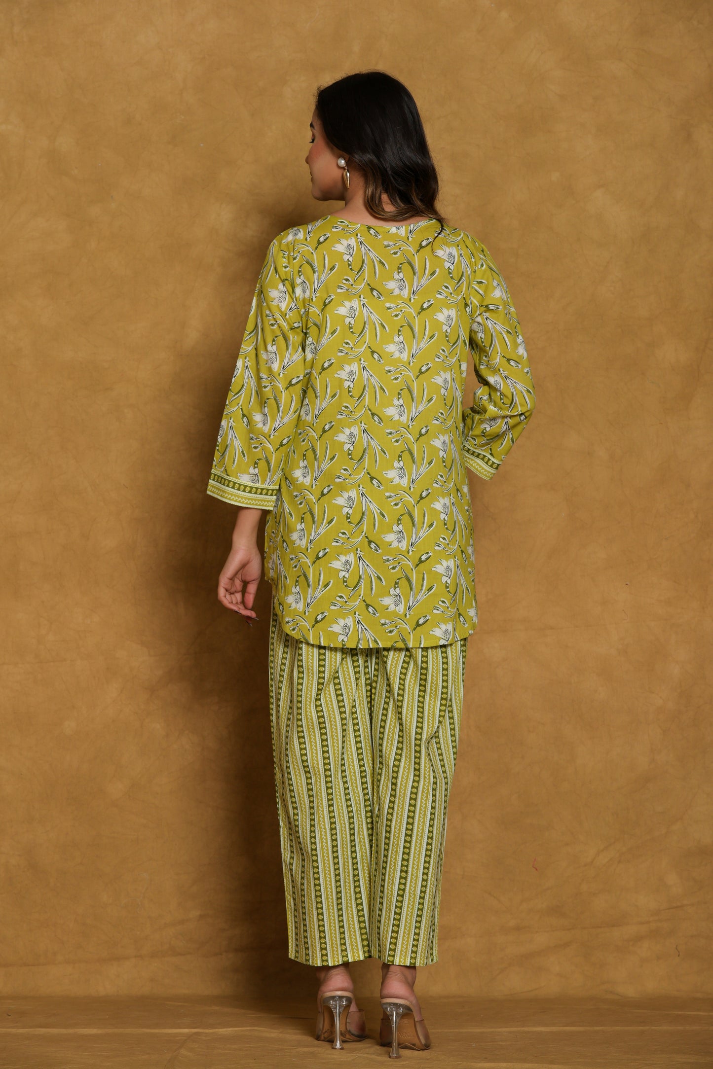 Green Co-ord  Set for Modern Moods