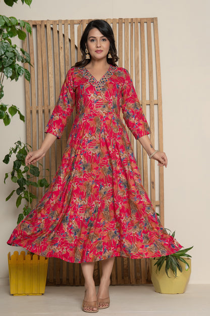 Rani Pink One Piece dress