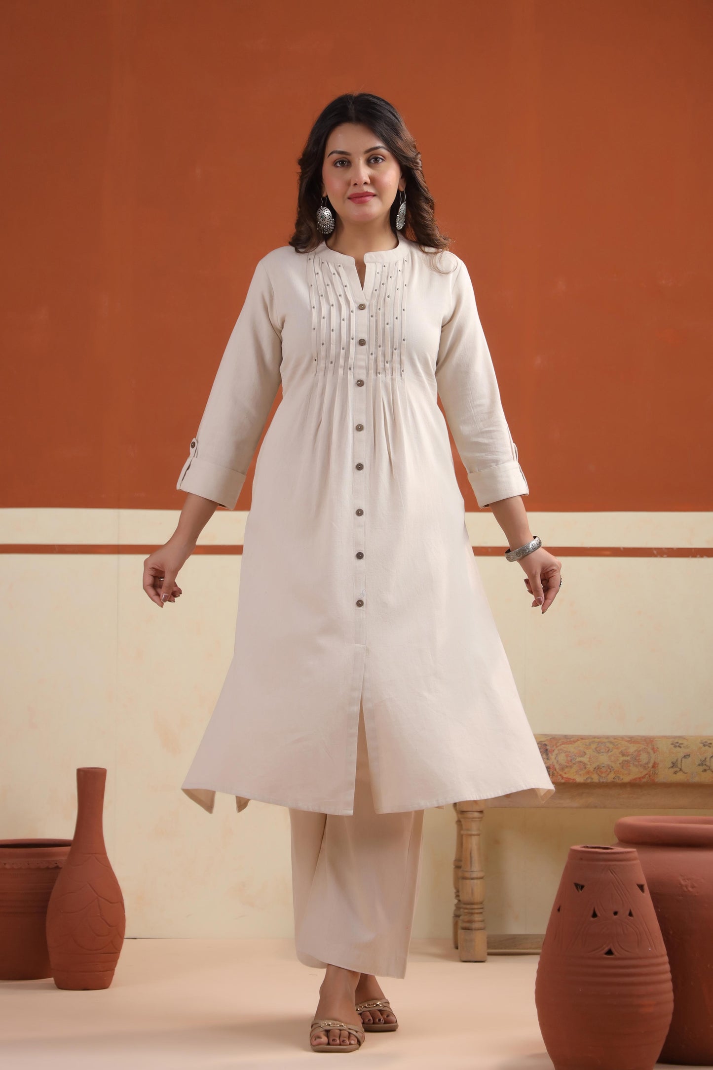 Rang Ease Desert Minimal Co-ord Set