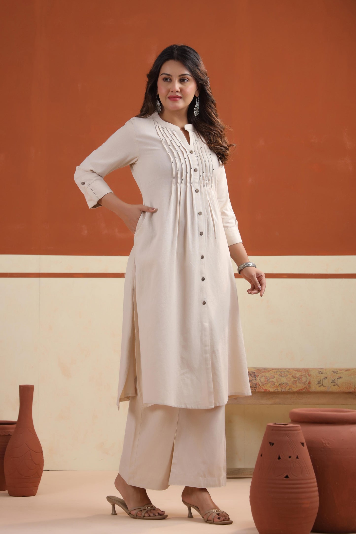 Rang Ease Desert Minimal Co-ord Set