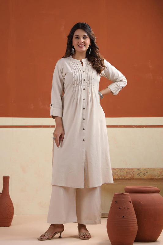 Rang Ease Desert Minimal Co-ord Set