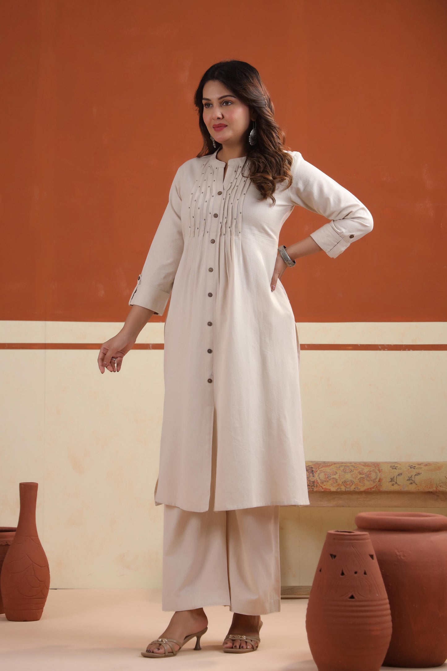Rang Ease Desert Minimal Co-ord Set